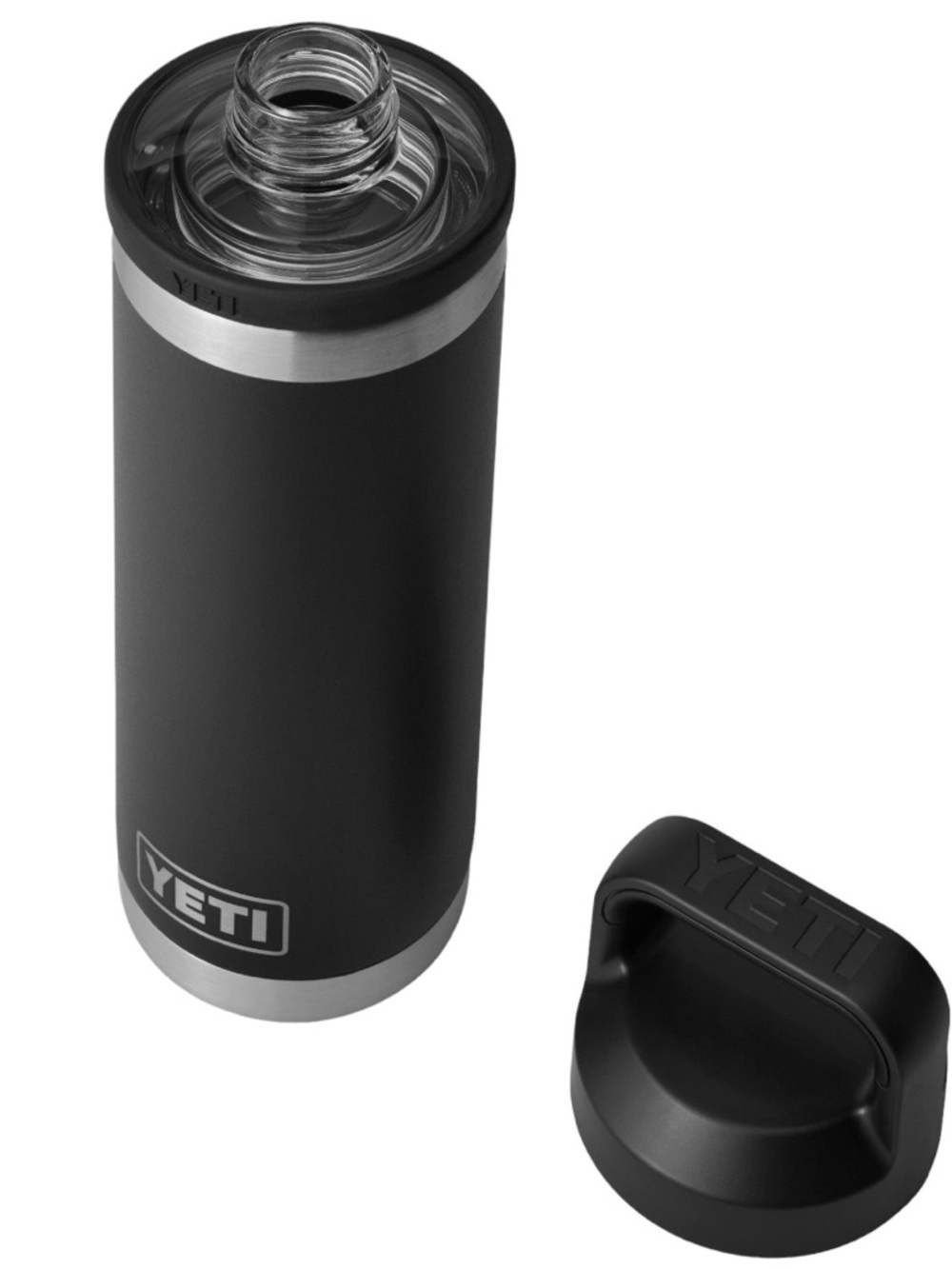 Yeti Black 18oz Rambler Water Bottle with Chug Cap - Picture 2 of 7
